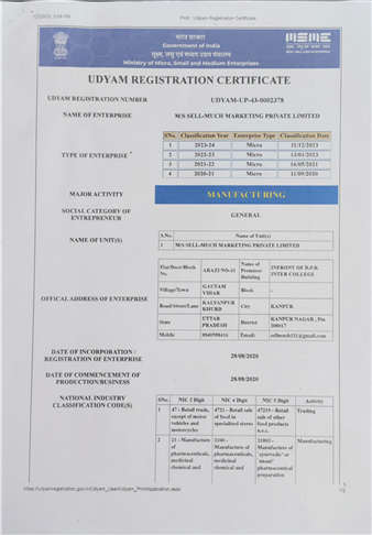 Udyam Registration